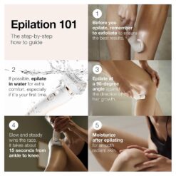 Braun Epilator Silk-épil 9 9-030 with Flexible Head, Facial Hair Removal for Women and Men, Hair Removal Device, Shaver & Trimmer