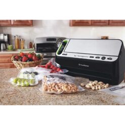 FoodSaver 2-in-1 Automatic Vacuum Sealing System with Starter Kit, V4440, Black Finish