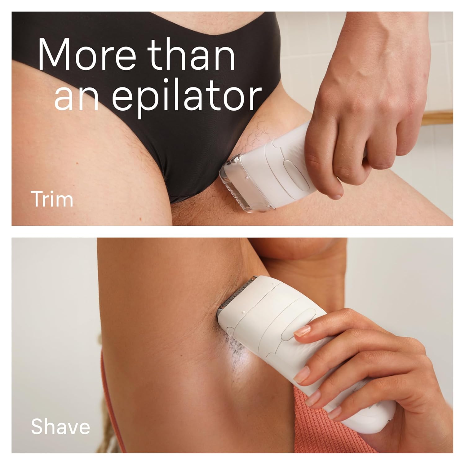 Braun Epilator Silk-épil 7, Hair Removal Device, Women Shaver & Trimmer, Wet and Dry, Wide Head, SE7-041, Silver