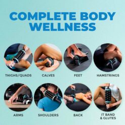 Chirp RPM Rolling Percussive Massager, Percussive Therapy, Whole Body Relief, Deep Tissue and Muscle Recovery, 5-Speed Reversible Spin