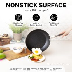 GRANITESTONE 20 Pc Kitchen Pots and Pans Set Non Stick Cookware Set, Kitchen Cookware Sets, Oven & Dishwasher Safe