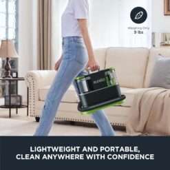 EUREKA Portable Carpet and Upholstery Cleaner, Spot Cleaner for Pets, Stain Remover for Carpet, Green