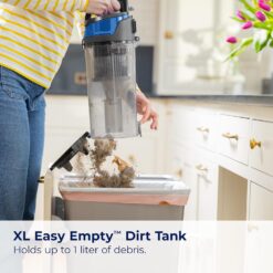 Bissell CleanView Swivel Vacuum with Triple Action Brush Roll, Swivel Steering, Extension Wand, Easy-Empty Dirt Tank