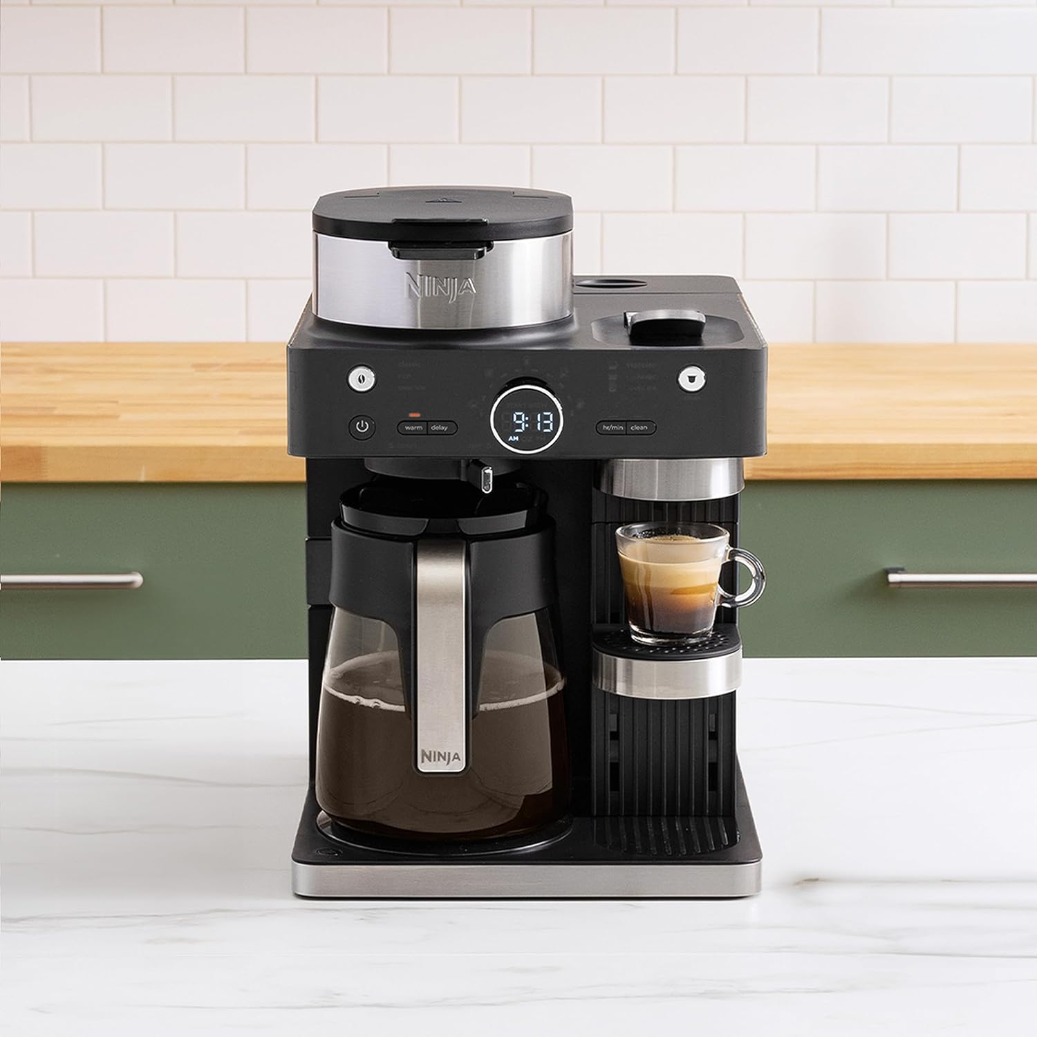 Ninja Espresso & Coffee Maker & Barista System, 3 Espresso Brew Styles, Single-Serve Coffee & Nespresso Capsule Compatible, Black, CFN601 - Image 12