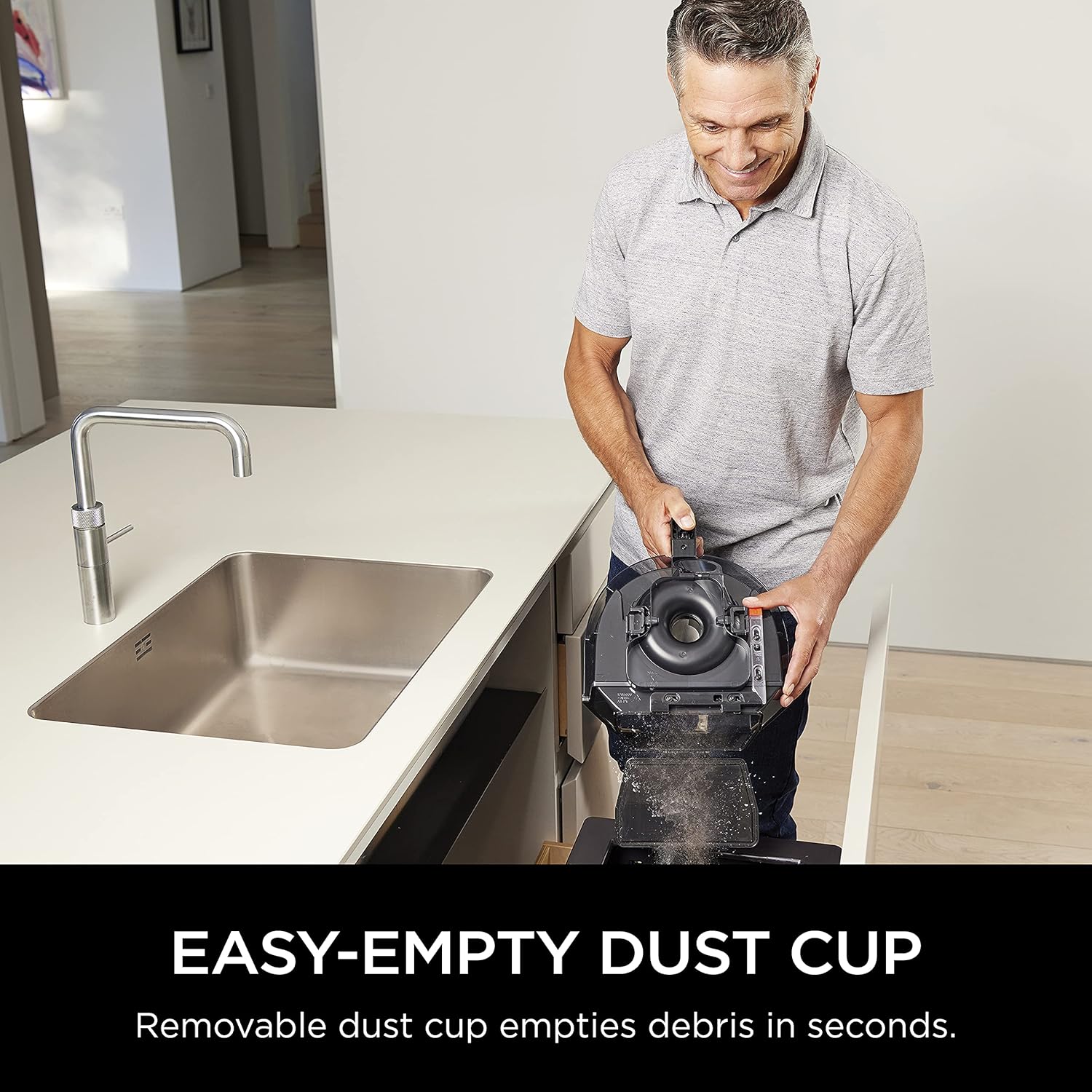 Shark Vertex Bagless Corded Canister Vacuum with DuoClean PowerFins, CZ2001