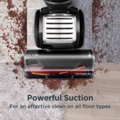 EUREKA Pet Upright Vacuum Cleaner for Home, Bagless Upright Vacuum Cleaner Swivel Steering, Red