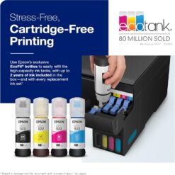 Epson EcoTank ET-2400 Wireless Color All-in-One Cartridge-Free Supertank Printer with Scan and Copy