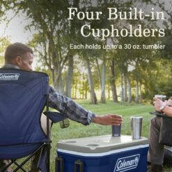 Coleman Classic Series 62-Quart Wheeled Cooler, Twilight