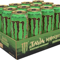 Java Monster Irish Blend, Coffee + Energy Drink, 15 Ounce (Pack of 12)