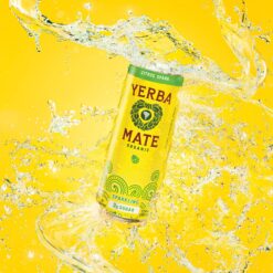 Guayakí Yerba Mate, Organic Sparkling Energy Drink Alternative, Citrus Spark, 15.5 Oz (Pack of 12) (Packaging May Vary)