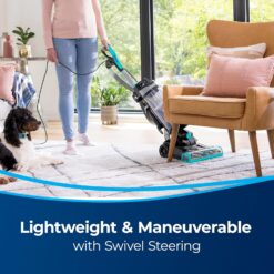 Bissell CleanView Swivel Pet Reach Full-Size Vacuum Cleaner, with Quick Release Wand, & Swivel Steering, 3198A, Color May Vary