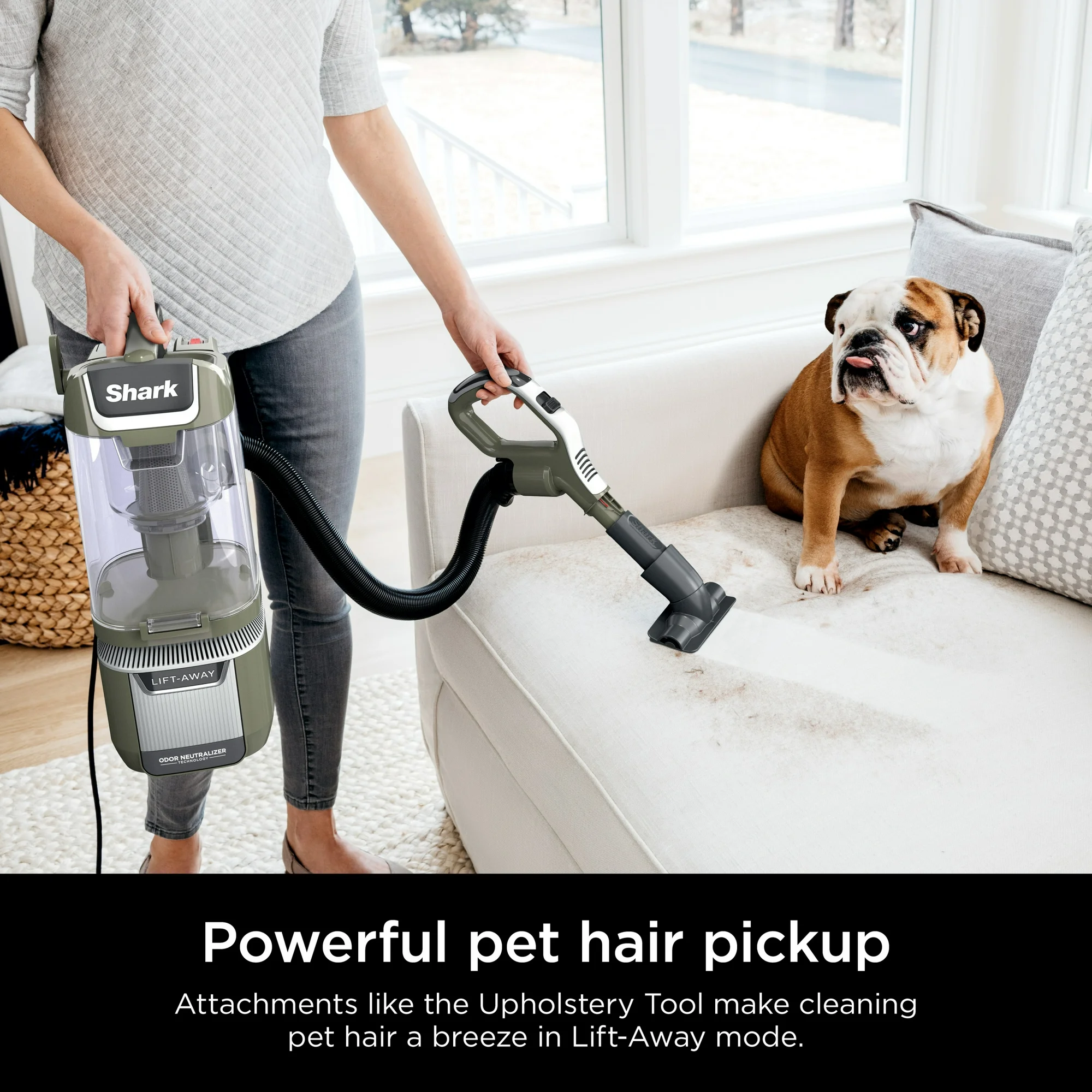 Shark Rotator Pet Lift-Away ADV Upright Vacuum with DuoClean PowerFins HairPro & Odor Neutralizer Technology