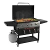 Blackstone 4-Burner 36" Propane Outdoor Griddle with Air Fryer and Hood