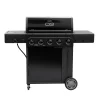 Charbroil Performance Series FlavorMax 5-Burner Gas Grill with Side Burner and 12" Griddle