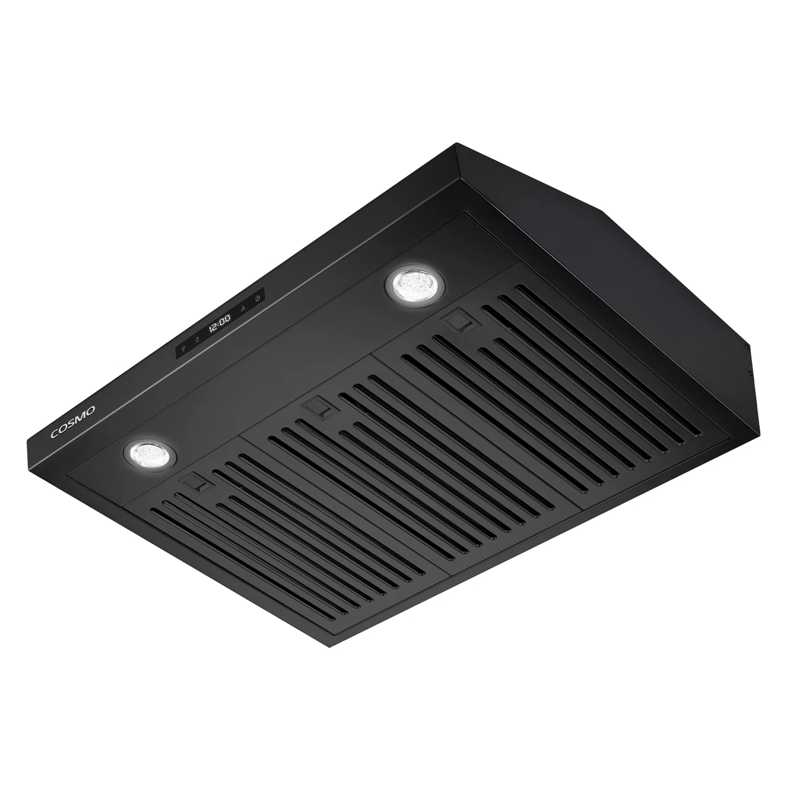 Cosmo 30 in. Haven Collection Ducted Under Cabinet Range Hood, Touch Controls, LED Lights, Permanent Filters in Matte Black