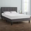 FDW 8 Inch King Gel Memory Foam Mattress Fiberglass Free/CertiPUR-US Certified/Bed-in-a-Box