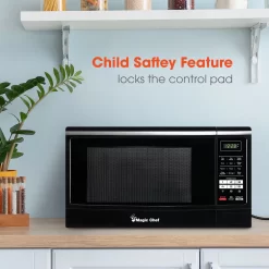 Magic Chef 1.6 Cubic Feet 1100 Watt Countertop Microwave