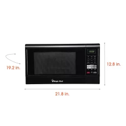 Magic Chef 1.6 Cubic Feet 1100 Watt Countertop Microwave