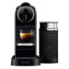 Nespresso Citiz Original Coffee and Espresso Machine with Aeroccino Milk Frother by De'Longhi, Black