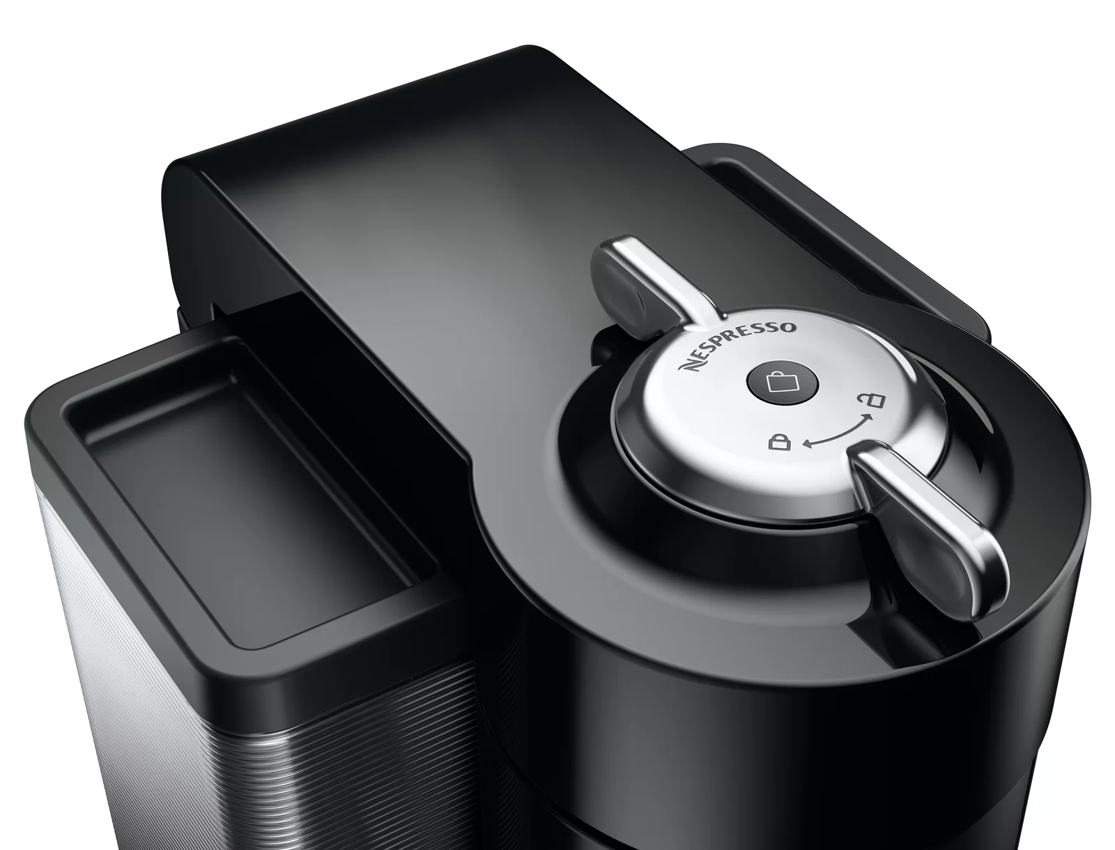Nespresso Vertuo Coffee and Espresso Machine by De'Longhi, Piano Black