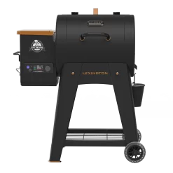 Pit Boss Lexington 500 Sq in Wood Fired Pellet Grill and Smoker – Onyx Series