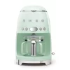 SMEG 50's Retro Style 10-Cup Drip Coffee Machine with Filter, Pastel Green