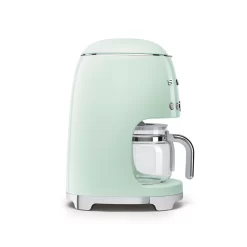 SMEG 50's Retro Style 10-Cup Drip Coffee Machine with Filter, Pastel Green