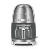 SMEG 50's Retro Style 10-Cup Drip Coffee Machine with Filter, Stainless Steel