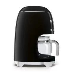 SMEG 50's Retro Style 10-Cup Drip Coffee Machine with Filter, Black