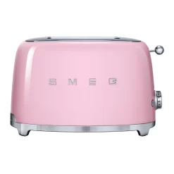 SMEG 50's Retro Style 2 Slice Toaster, Pink