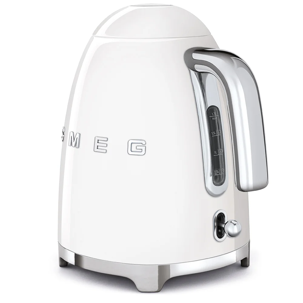 SMEG 50's Retro Style 7-Cup Electric Kettle, White