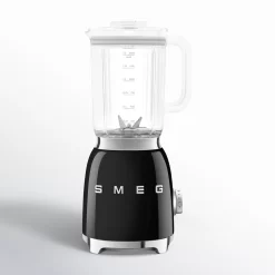 SMEG 50's Retro Style Countertop Blender, Black