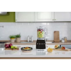 SMEG 50's Retro Style Countertop Blender, Black