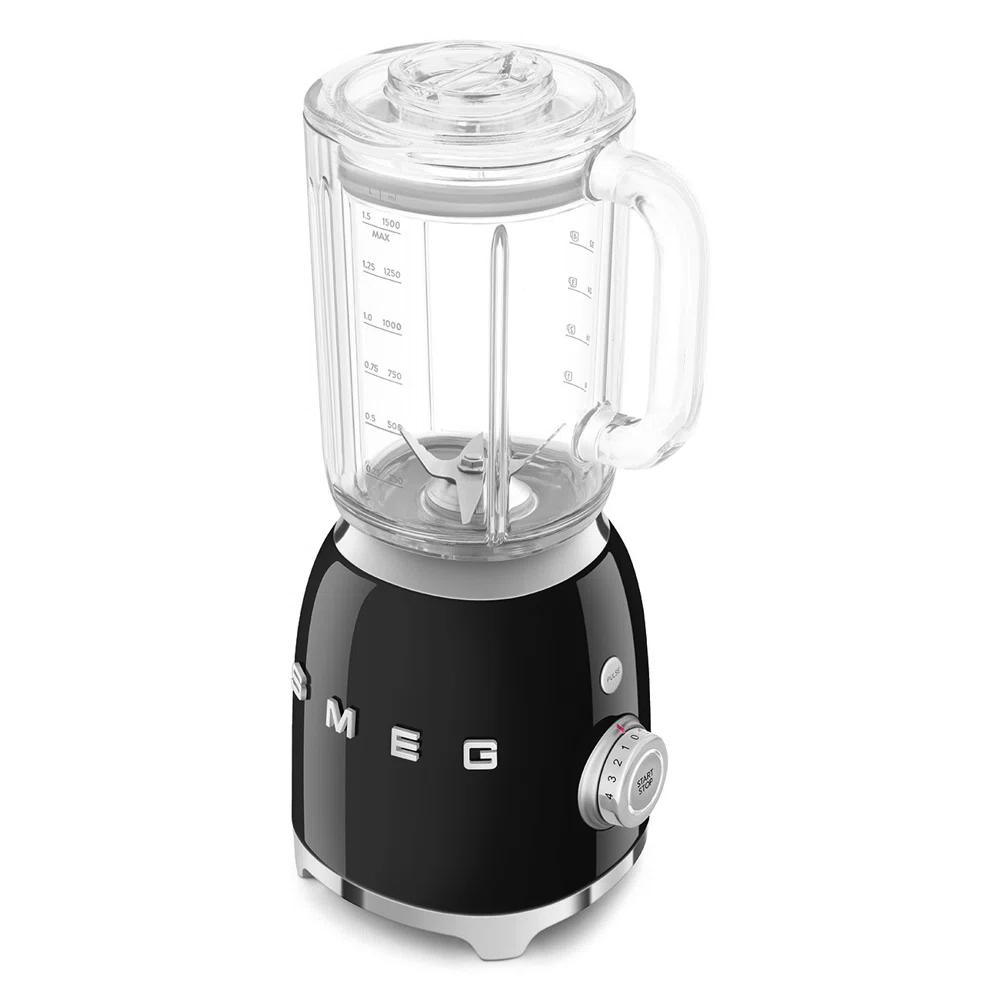 SMEG 50's Retro Style Countertop Blender, Black