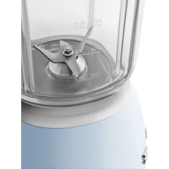 SMEG 50's Retro Style Countertop Blender, Pastel Blue
