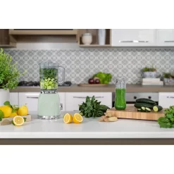 SMEG 50's Retro Style Countertop Blender, Pastel Green
