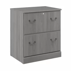 Bush Furniture Saratoga 26.85'' Wide 2 -Drawer File Cabinet - Modern Gray