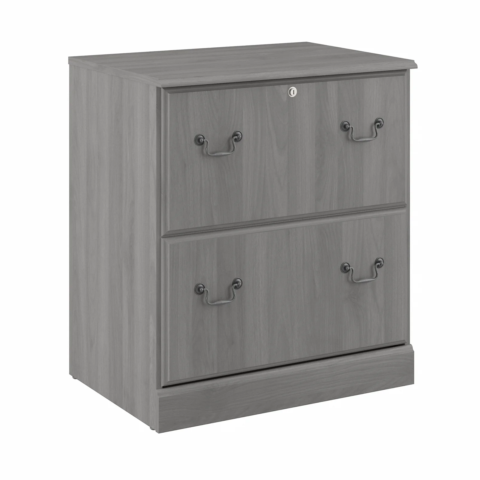 Bush Furniture Saratoga 26.85'' Wide 2 -Drawer File Cabinet - Modern Gray