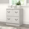 Bush Furniture Saratoga 26.85'' Wide 2 -Drawer File Cabinet - Linen White Oak