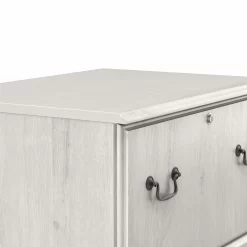 Bush Furniture Saratoga 26.85'' Wide 2 -Drawer File Cabinet - Linen White Oak