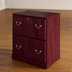 Bush Furniture Saratoga 26.85'' Wide 2 -Drawer File Cabinet - Harvest Cherry