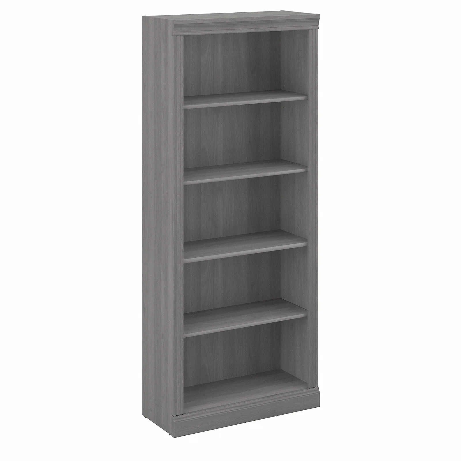 Bush Furniture Saratoga Bookcase - Modern Gray