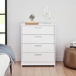 Prepac Studio Essentials 30'' W 4 - Drawer Dresser, White