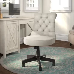Bush Furniture Task Chair, Cream