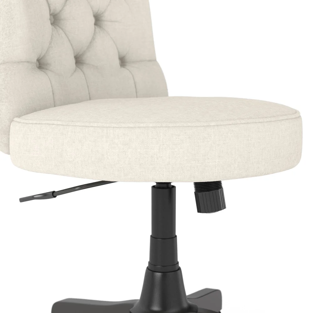 Bush Furniture Task Chair, Cream
