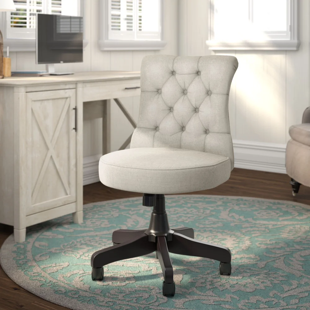 Bush Furniture Task Chair, Cream