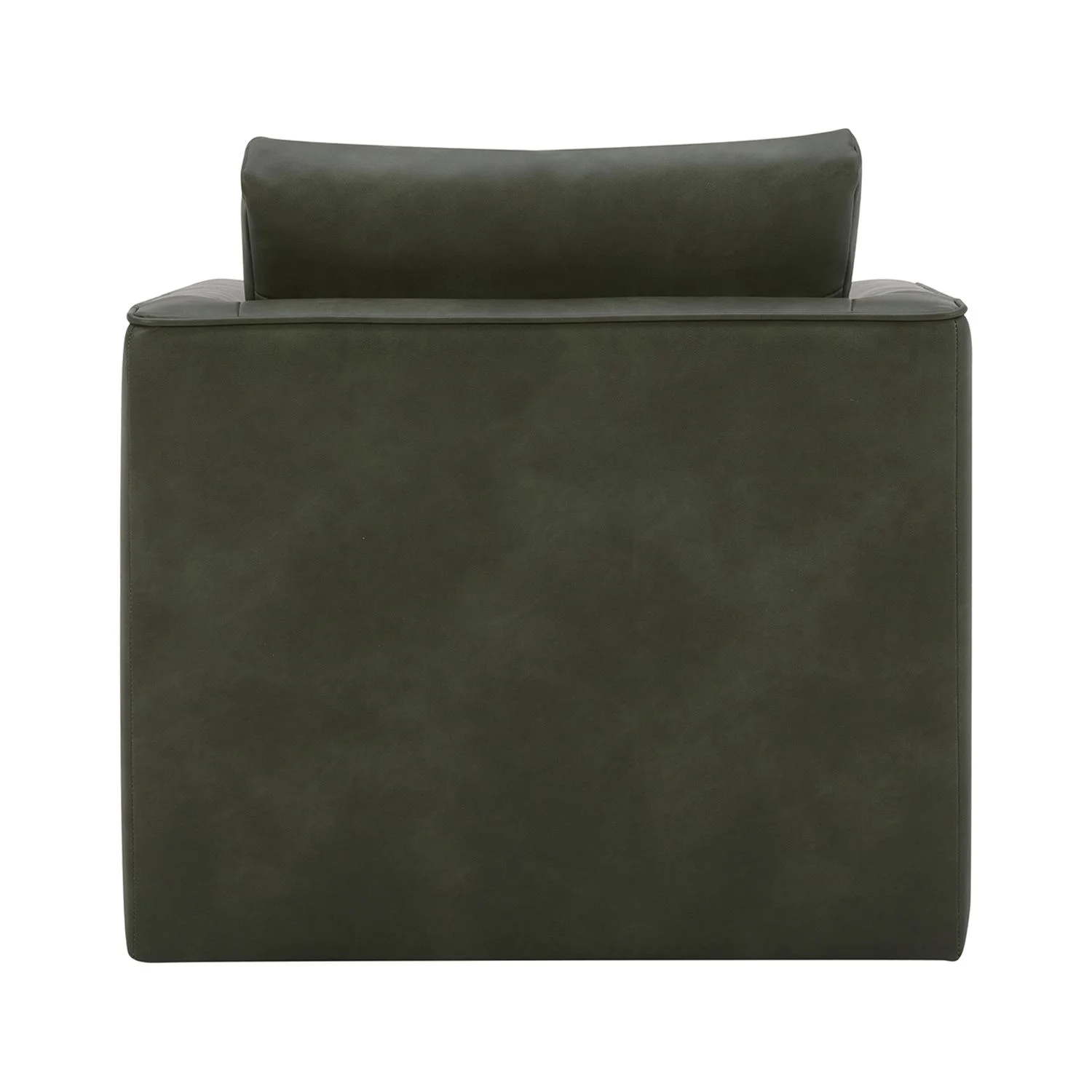 Better Homes & Gardens Steele Swivel Chair, Olive Faux Leather