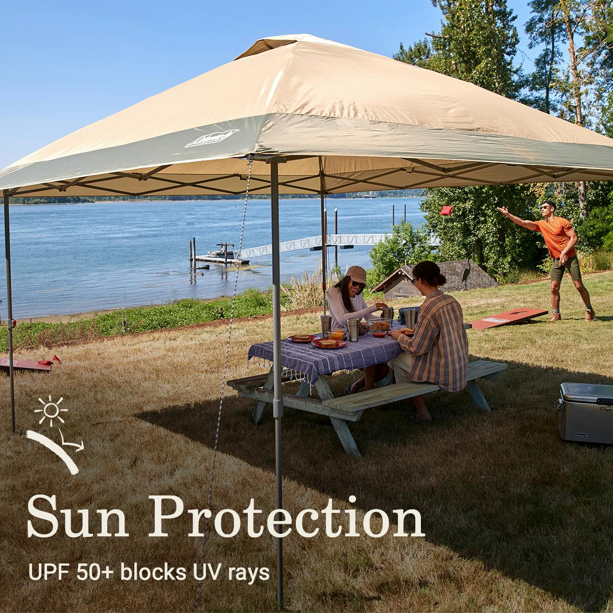Coleman OASIS 13 x 13 Canopy - Light Oak