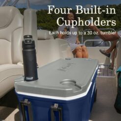 Coleman Classic Series 100-Quart Wheeled Cooler, Twilight