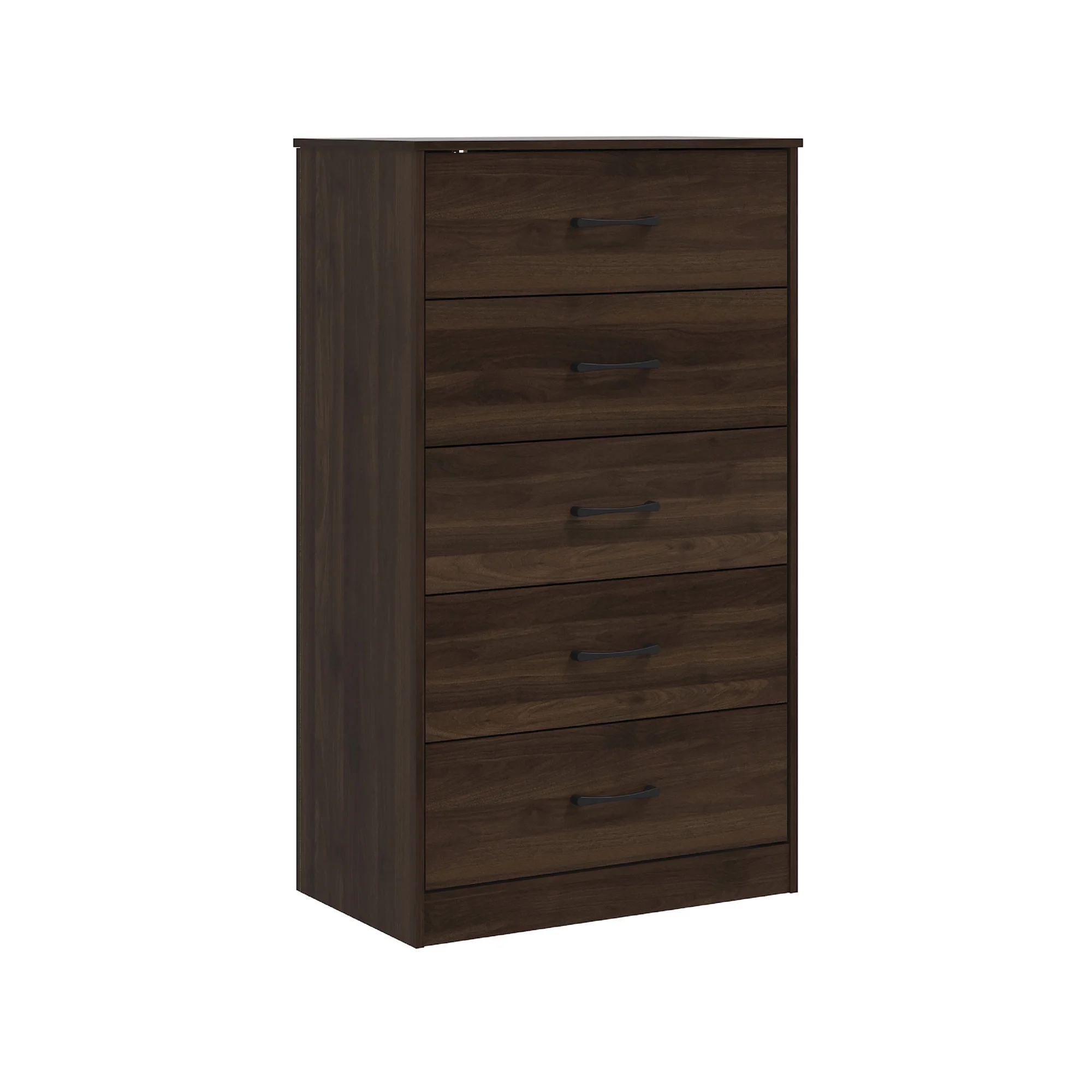 Mainstays Ardent 5 Drawer Dresser, Dark Walnut